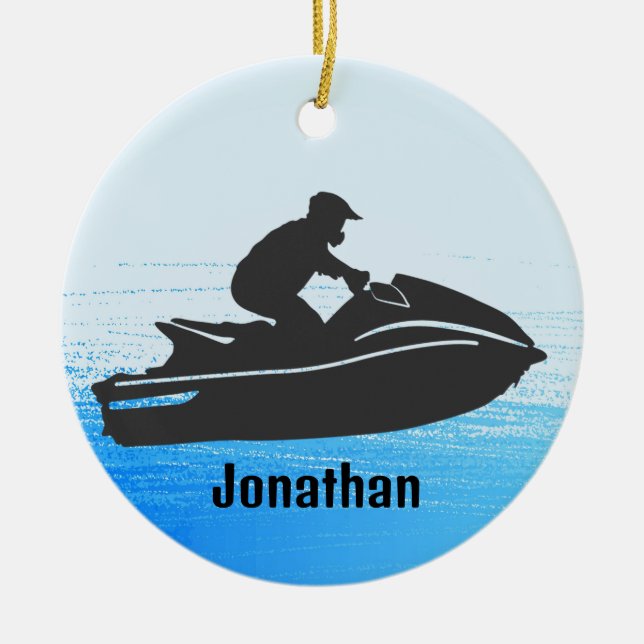Enfeite Personalizado de Jet Ski (Frente)
