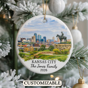 Enfeite Personalizado de Kansas City, Kansas Perso