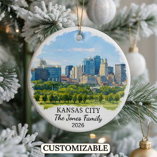Enfeite Personalizado de Kansas City, Kansas Perso