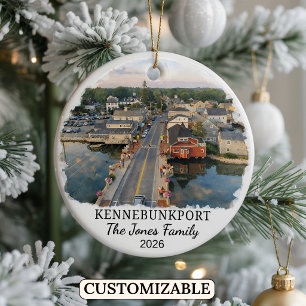 Enfeite Personalizado de Kennebunkport, Maine Pers