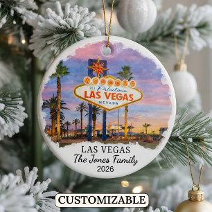Enfeite Personalizado de Las Vegas, Nevada Persona