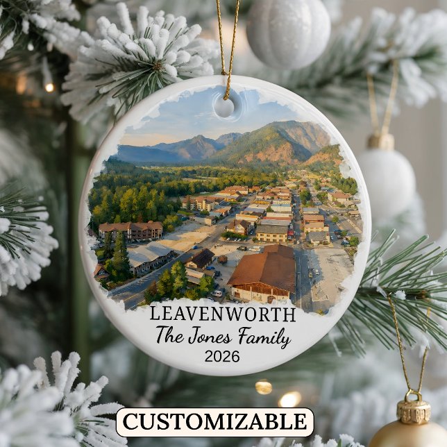 Enfeite Personalizado de Leavenworth, Washington (Criador carregado)