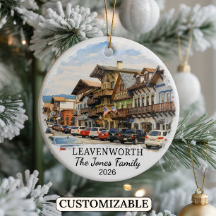 Enfeite Personalizado de Leavenworth, Washington