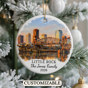 Enfeite Personalizado de Little Rock, Arkansas Per