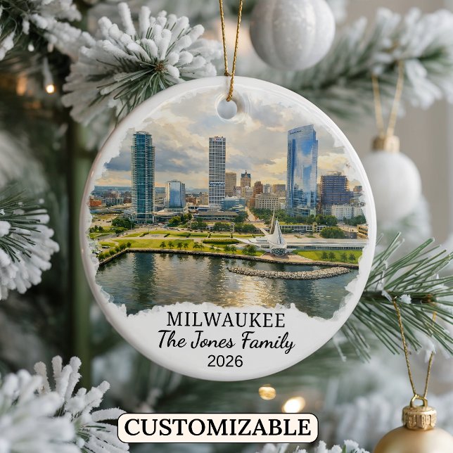 Enfeite Personalizado de Milwaukee, Wisconsin Pers (Criador carregado)