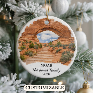 Enfeite Personalizado de Moab, Estado de Utah Pers