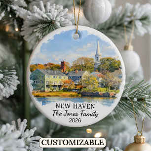 Enfeite Personalizado de New Haven Ornament Person