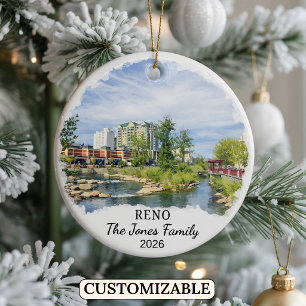 Enfeite Personalizado de Reno, Estado de Nevada Pe