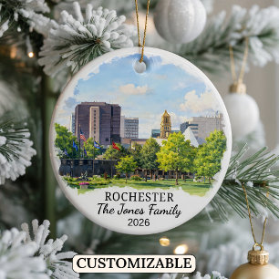 Enfeite Personalizado de Rochester, Minnesota Pers