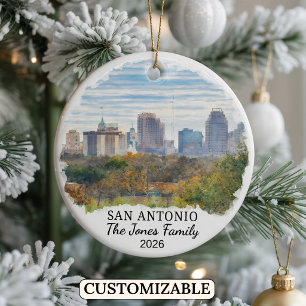 Enfeite Personalizado de San Antonio, Texas Person