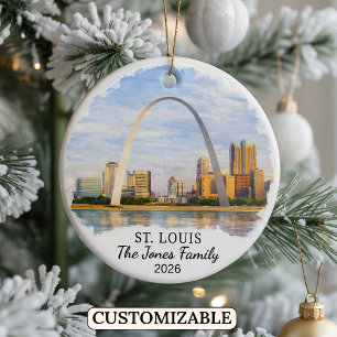 Enfeite Personalizado de St. Louis, Missouri Perso