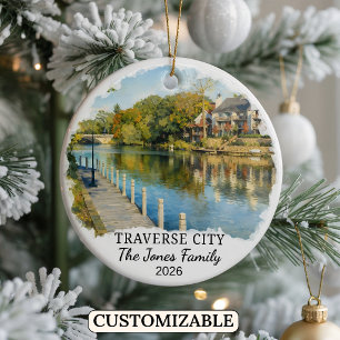 Enfeite Personalizado de Traverse City, Michigan