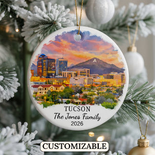 Enfeite Personalizado de Tucson, Estado do Arizona