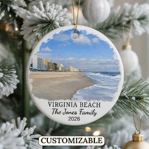 Enfeite Personalizado de Virginia Beach, Virgínia
