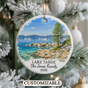Enfeite Personalizado do Lago Tahoe, Nevada Person