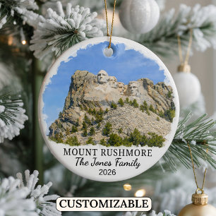Enfeite Personalizado do Monte Rushmore, Dakota do