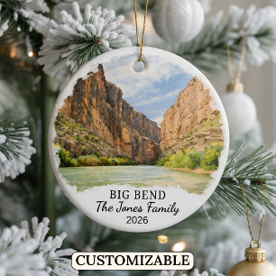 Enfeite Personalizado do Parque Nacional Big Bend