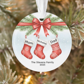 Enfeite Personalizado - Meias - Presente - Natal