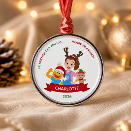 Enfeite Personalizado para Crianças, Enfeite da Sr