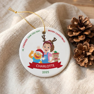 Enfeite Personalizado para Crianças, Enfeite da Sr