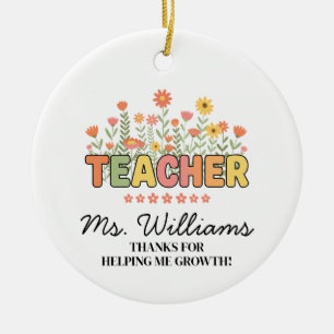 Enfeite Personalizado para Professor, Presente de