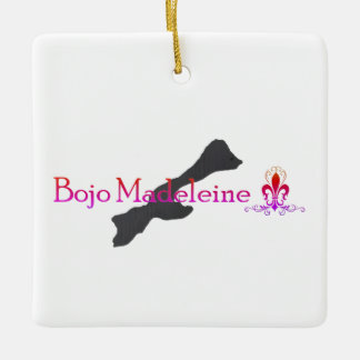 Enfeite Quadrado Brilhante Bojo