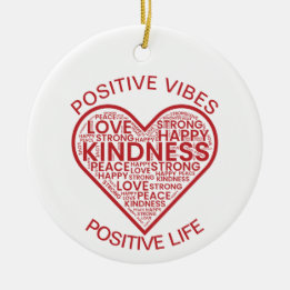 Enfeite Vibrações Positivas Vida Positiva