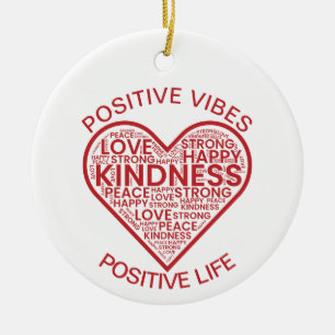 Enfeite Vibrações Positivas Vida Positiva