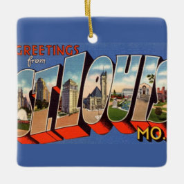 Enfeite Vintage St Louis Missouri