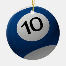 ENFEITES DE NATAL 10 (DEZ) BLUE/WH DA BOLA DE