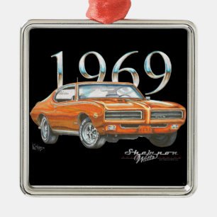 Enfeites de natal 1969 do juiz de Pontiac GTO