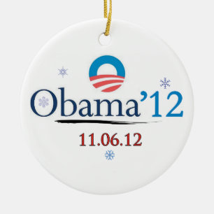 Enfeites de natal 2012 de Obama
