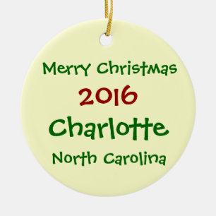 ENFEITES DE NATAL 2016 DE CHARLOTTE NORTH CAROLINA