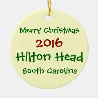 ENFEITES DE NATAL 2016 DE HILTON HEAD SOUTH
