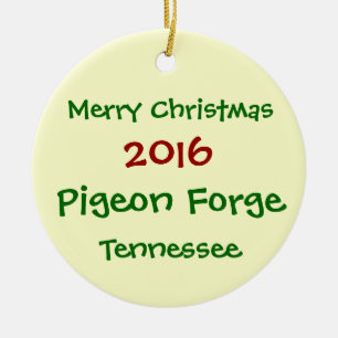 ENFEITES DE NATAL 2016 de Pigeon Forge Tennessee