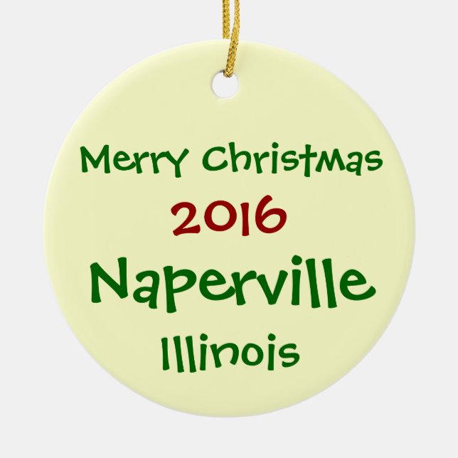 ENFEITES DE NATAL 2016 NOVOS DE NAPERVILLE (Frente)