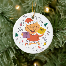 Enfeites de natal 2 faces