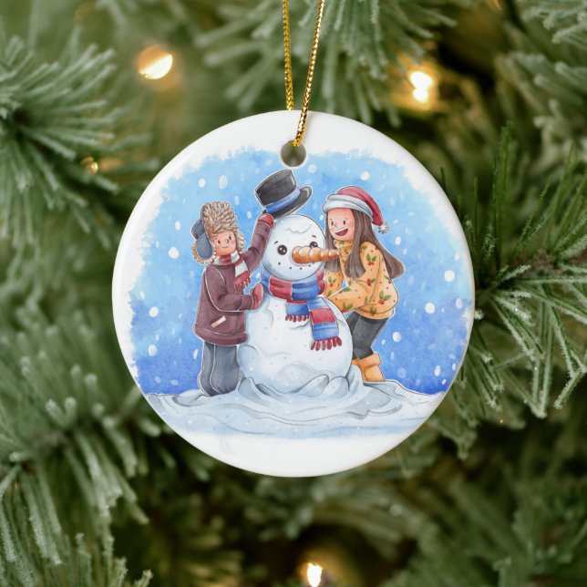 Enfeites de natal 2 faces (Árvore)