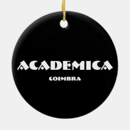 Enfeites de natal Acadêmica Oval