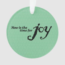enfeites de natal acrílico "Joy"