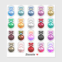 Enfeites de natal adesivo