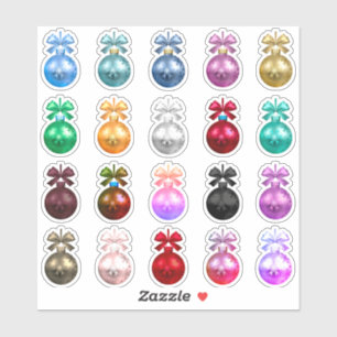 Enfeites de natal adesivo