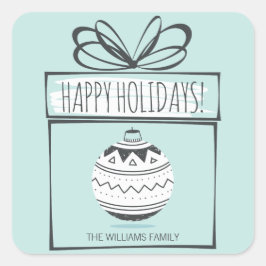 Enfeites de natal adesivos de férias