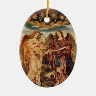 Enfeites de natal Angel Pre-Raphaelite