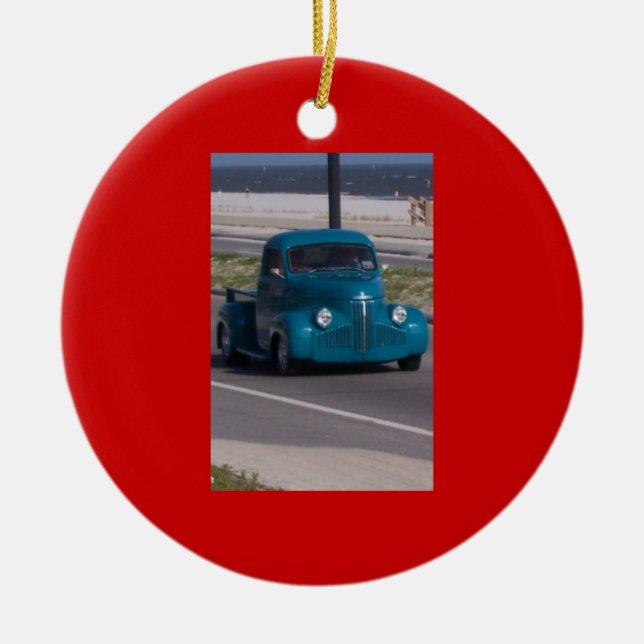 Enfeites de natal antigos do caminhão (Frente)