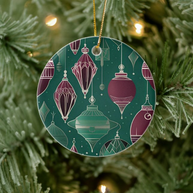 Enfeites de Natal Art Déco, Enfeite (Árvore)