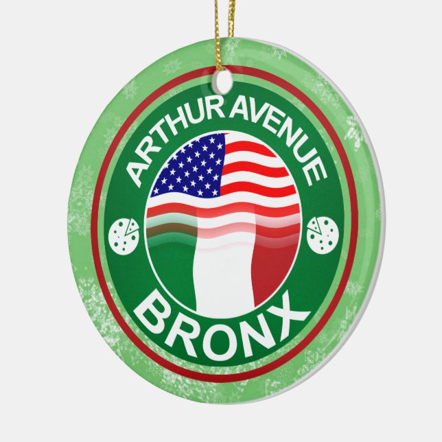 Enfeites de natal Arthur Avenue Bronx Italiano (Esquerda)