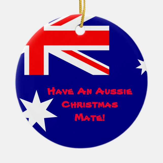 Enfeites de natal australianos (Frente)