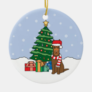 Enfeites de natal australianos do Kelpie