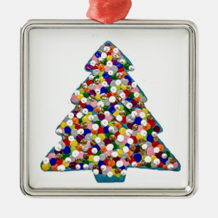 Enfeites de natal azul